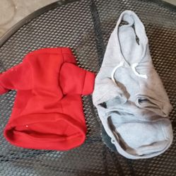 Size Small Dog Hoodies