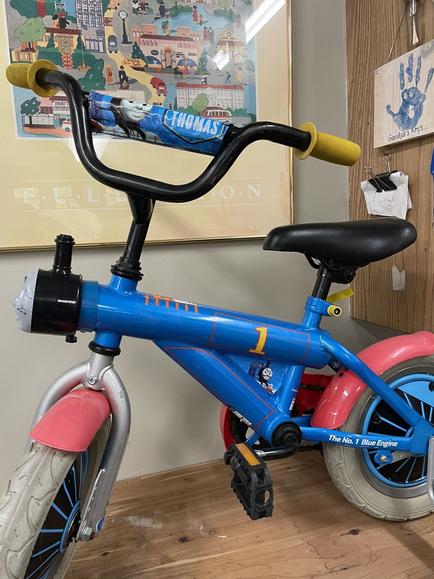 thomas training bike