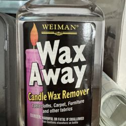 Weiman Wax Away Candle Wax Remover Fabrics 8 FL. OZ.