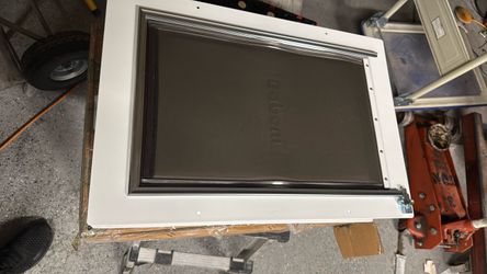 Dog door build in wall medium size dog