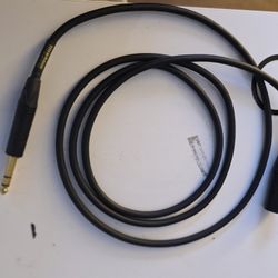 1/4 Inch to XLR Mogami Cable. 