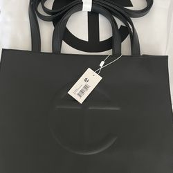Telfer Medium Shopping Bag - Black