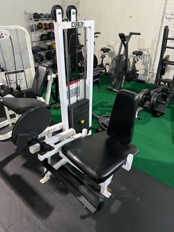 Cybex leg extension, prone & seated leg curl
