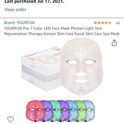 Face Mask Light Skin Therapy 