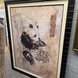 Large, Beautiful Panda Art