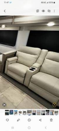 NEW Creme Dual Recliner for RV