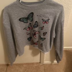 Crop Top Sweatshirt 
