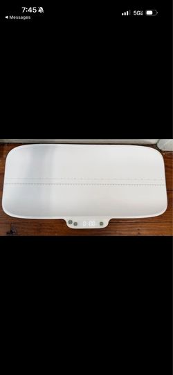 Digital Pet, Small Child Scale, Digital Display, Tare, 30 kg Capacity, White
