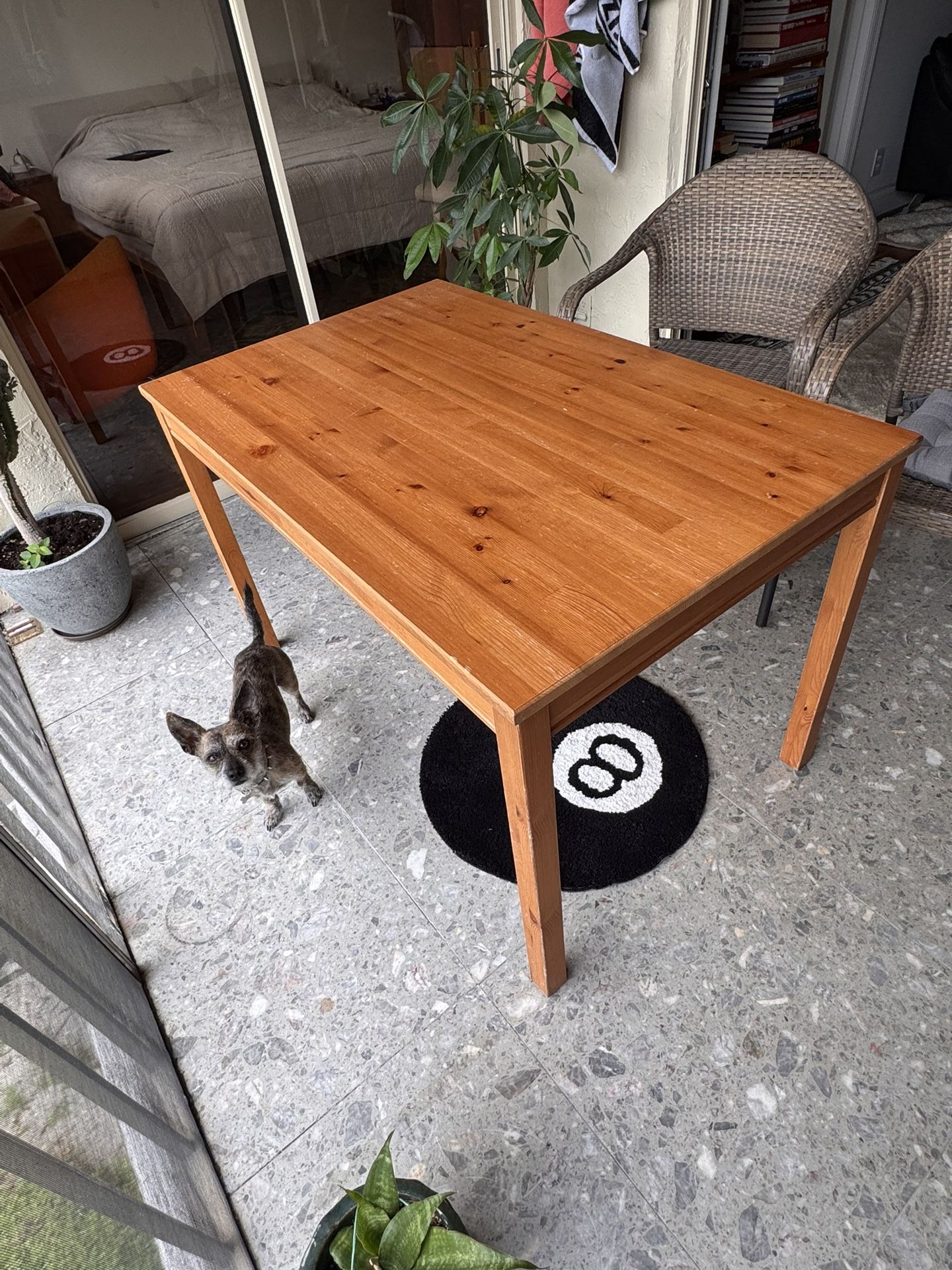 IKEA Dining Table 46x25, 29 Inch Tall