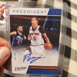 Kristaps Porzingis Auto /99