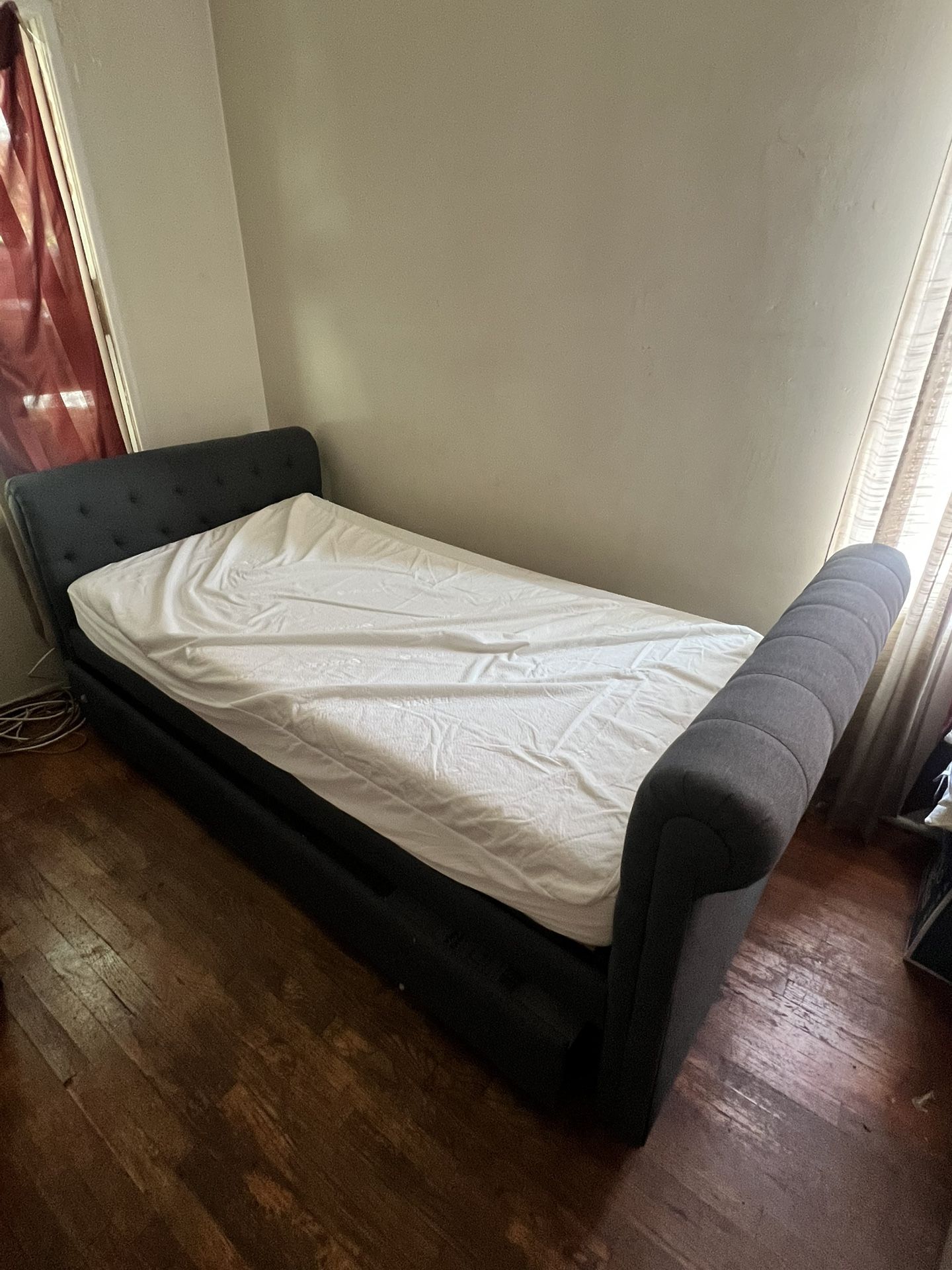 Twin Bed With Hidden Bunk