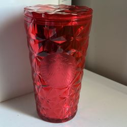 Red Starbucks Cup Without Straw