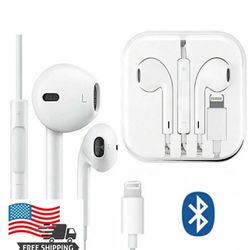 For iPhone 6 7 8 Plus X XS MAX XR 11 12 13 Wired Headset Earbud Headphones gift