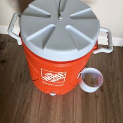 Home Depot 5 Gal. Orange Water Cooler