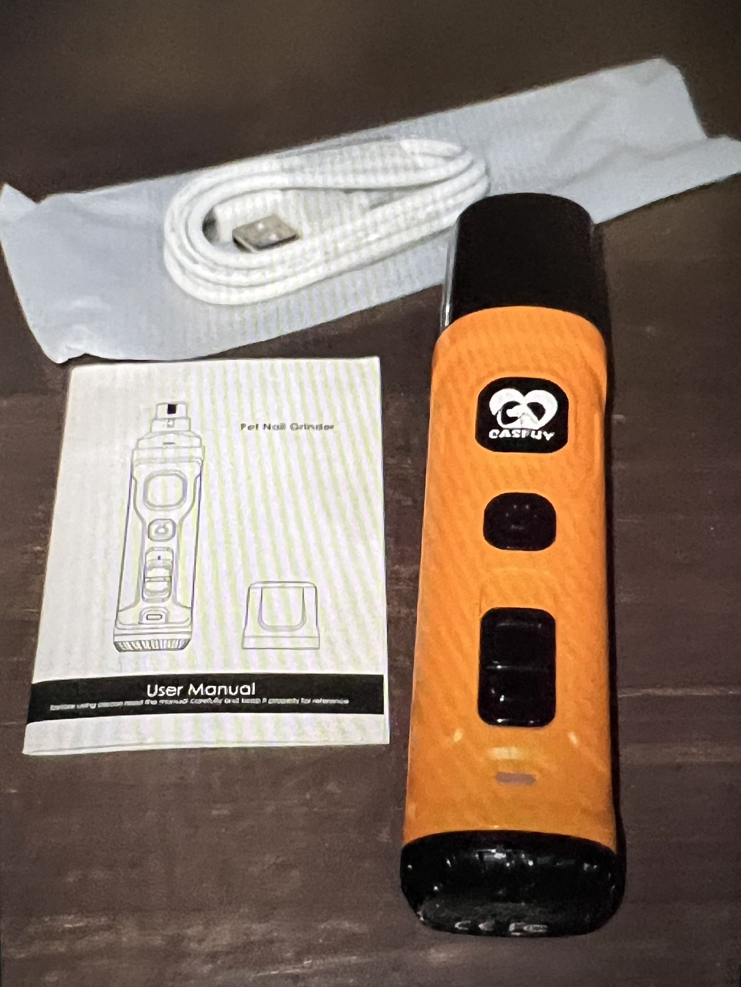 Dog Nail Grinder - Rechargeable - Multi-Speed w/Light