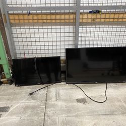 Philips Smart TV 24” & Onn Smart TV 32”