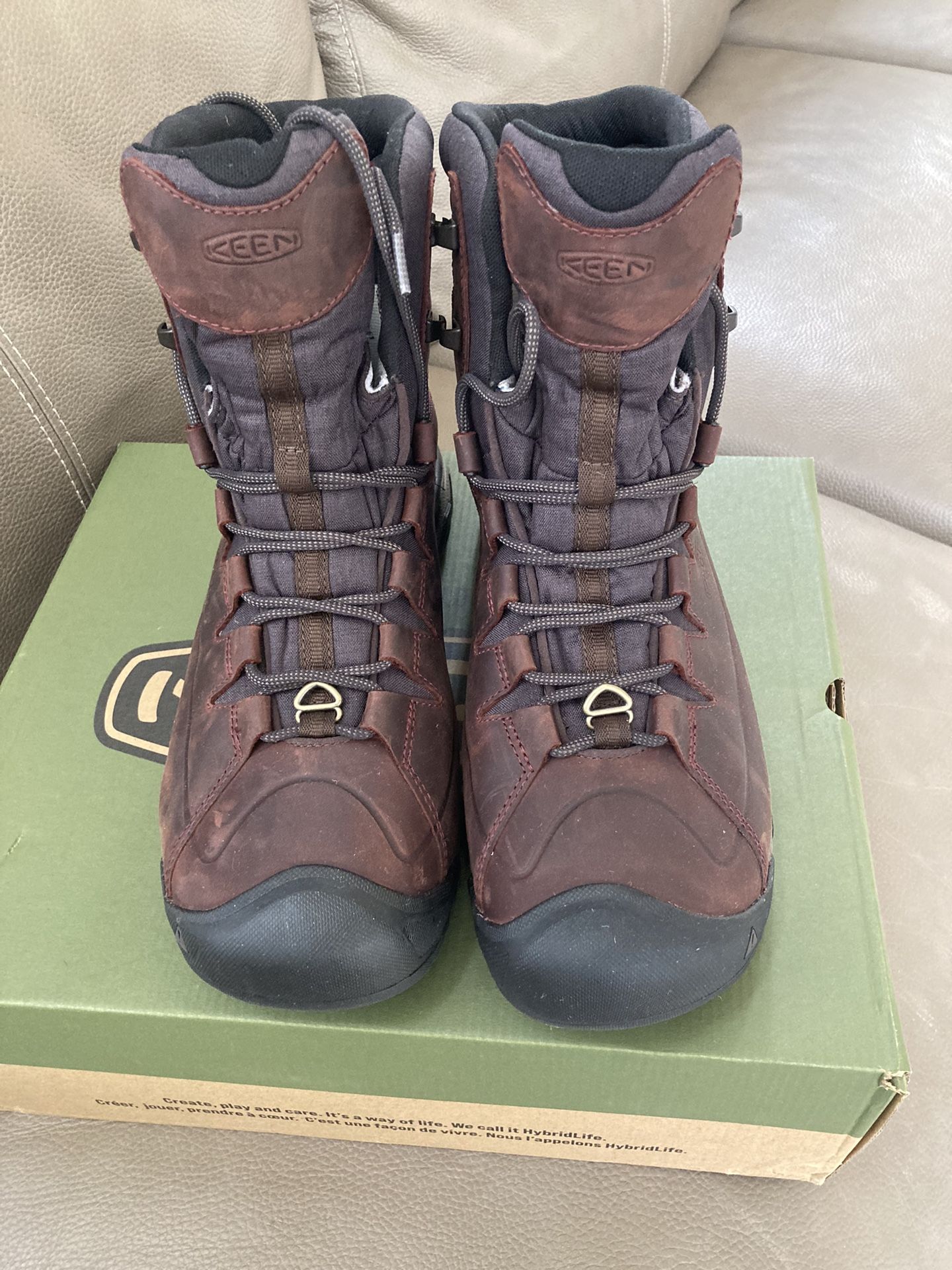 Keen Targhee Lace Boot High (Polar Rated -25 Degrees)Waterproof Size 13