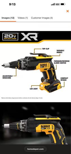 DCF630B Brushless Drywall Screwgun