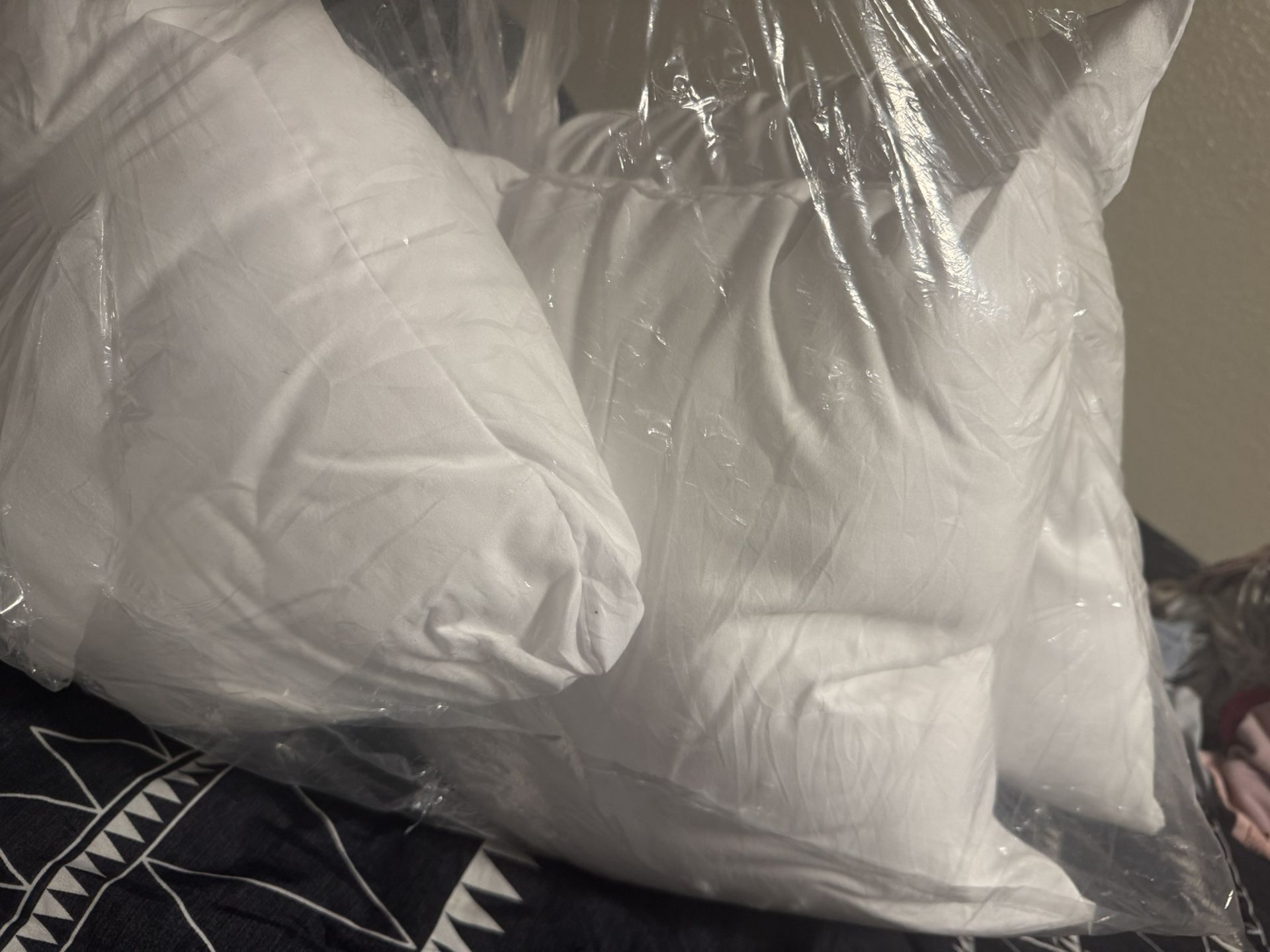 White Filling Cushions