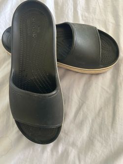 Thick sole CROC Slides