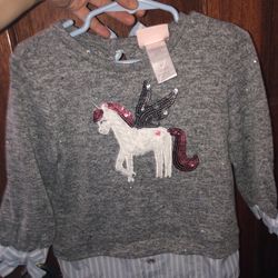 Girls unicorn  4t