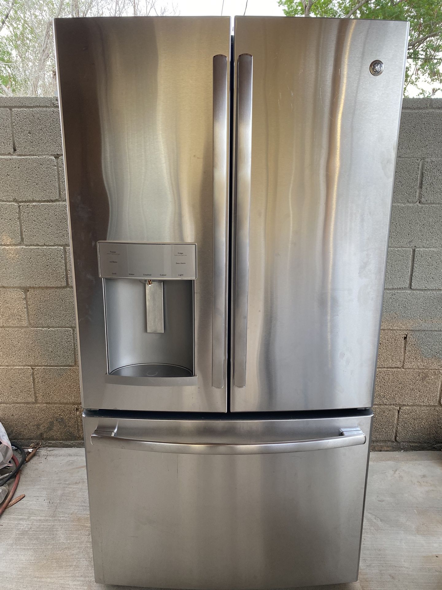 GE Fridge Stainless Steel