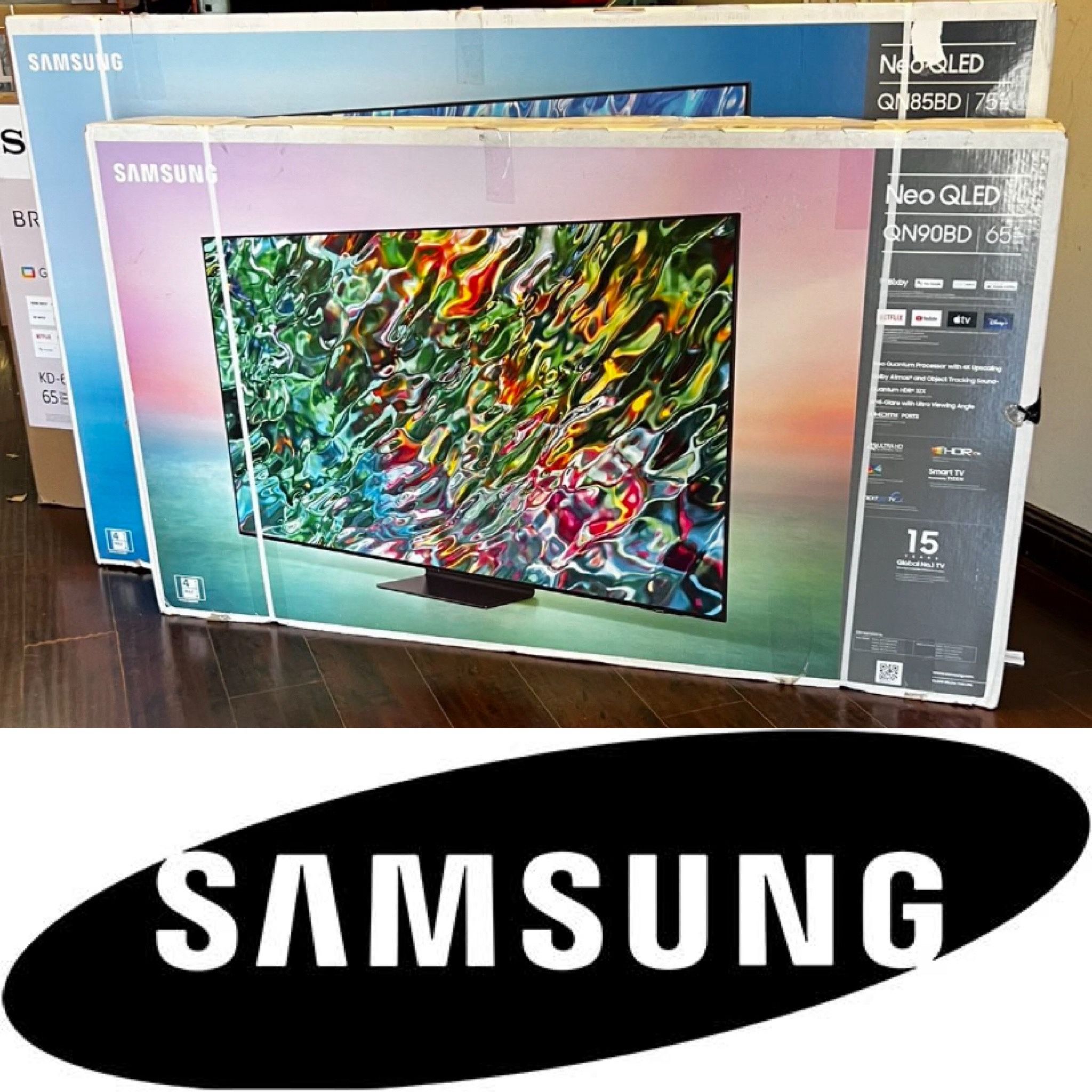Samsung 65 Inch Neo Qled Q9 4K Tv Smart Qn65Q90c