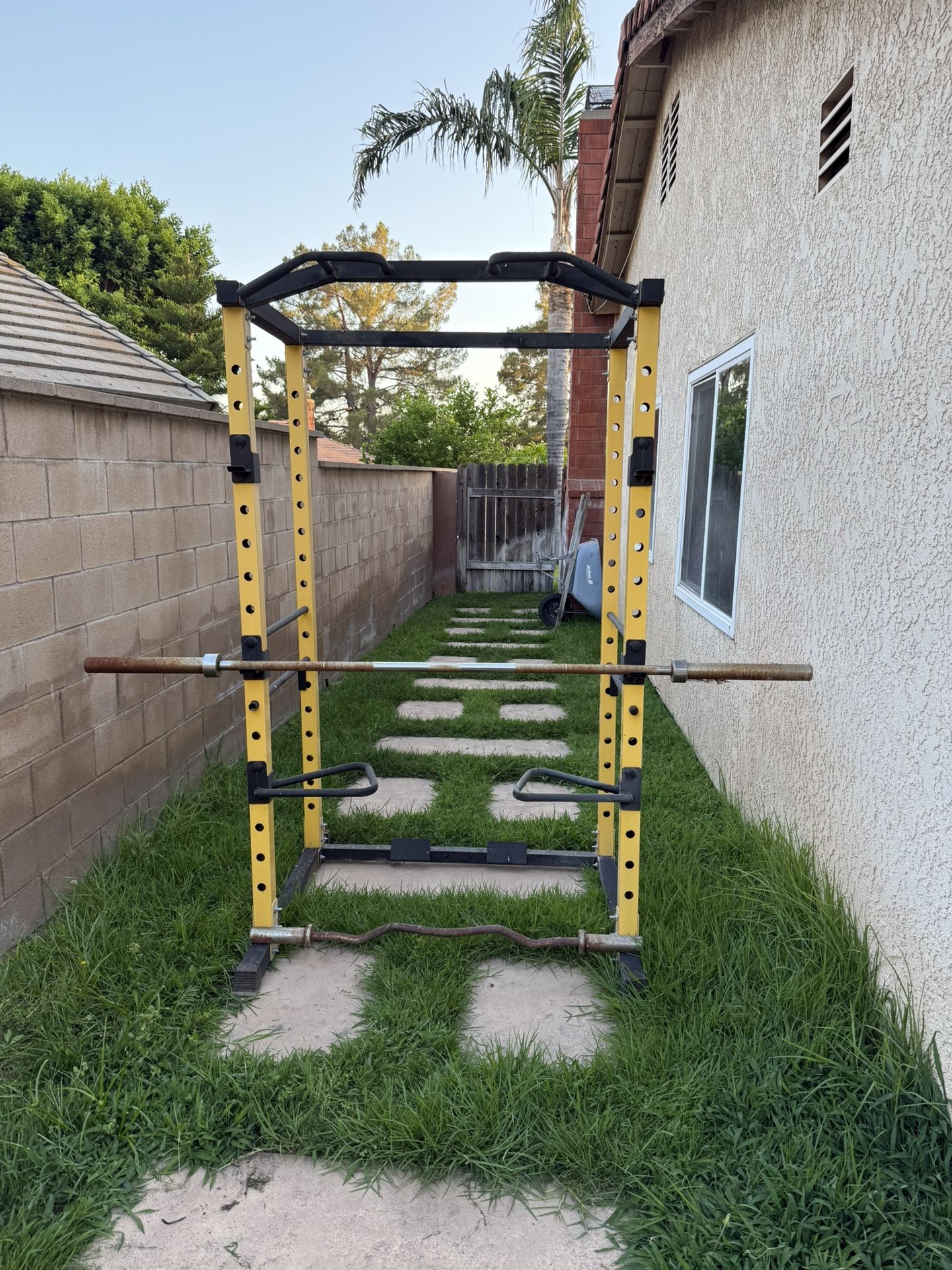4 Post Weight Rack with bars