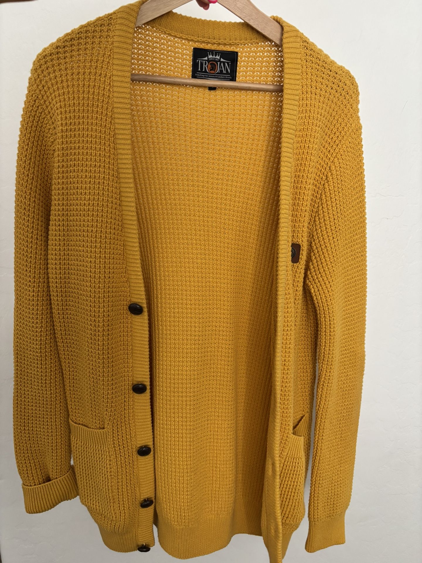 Mustard Yellow cardigan