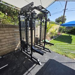 NEW Vesta Pro Series 3in1 Squat Rack | Functional Trainer | Smith Machine | Pulley System |🔴WEIGHTS,BAR, & BENCH SOLD SEPARATELY 🔴 FREE DELIVERY🚚 