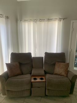 Lazy Boy Dual recliner and Couch