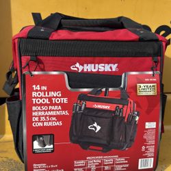 Husky Pocket Rolling Tool Bag (14in.)