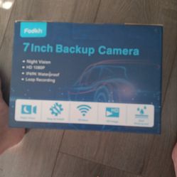 Back up camera 7 inch screen. Brand new i  box