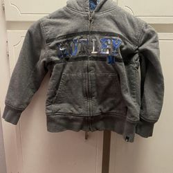 Hurley Sweatshirt  Hoodie Jacket Boys Size 4/5 
