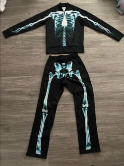 Jeremy Scott x adidas xray skeleton tracksuit