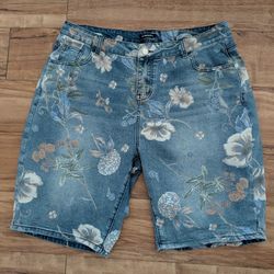 Flamingals Floral Shorts Size 3X