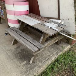 Kids Picnic Table 