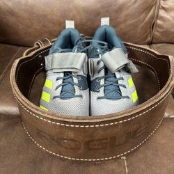 Weightlifting Shoes & Belt 