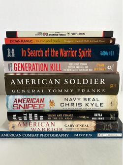 9 U.S. Military Books - Combat Memoirs & History