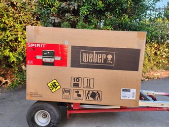 Weber Spirit E-210 2-Burner Propane Grill  Black w/Snap-Jet Ignition (New)
