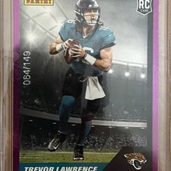 2021 Panini NFL Stickers and Card Collection RC Trevor Lawrence /149