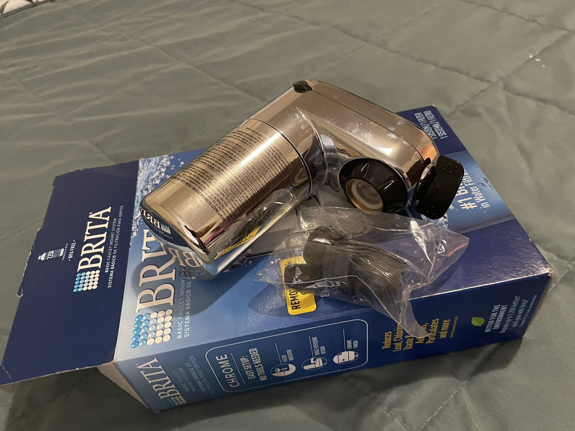 Brita Tap Water Faucet Filtration System - Chrome