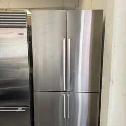 Dacor 42 Inch Wide 23.6 Cu. Ft.Panel Ready Four Door Refrigerator/Freezer
