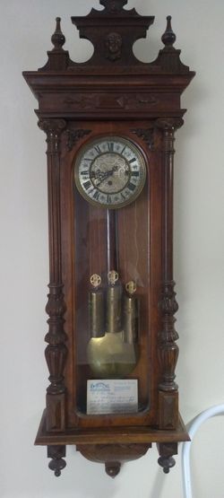 Gustav Becker- grand sonnirie- wall clock