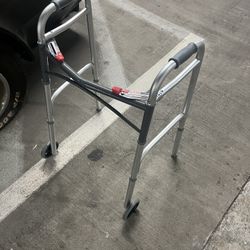 Drive Medical Folding Walker with Wheels - Like New