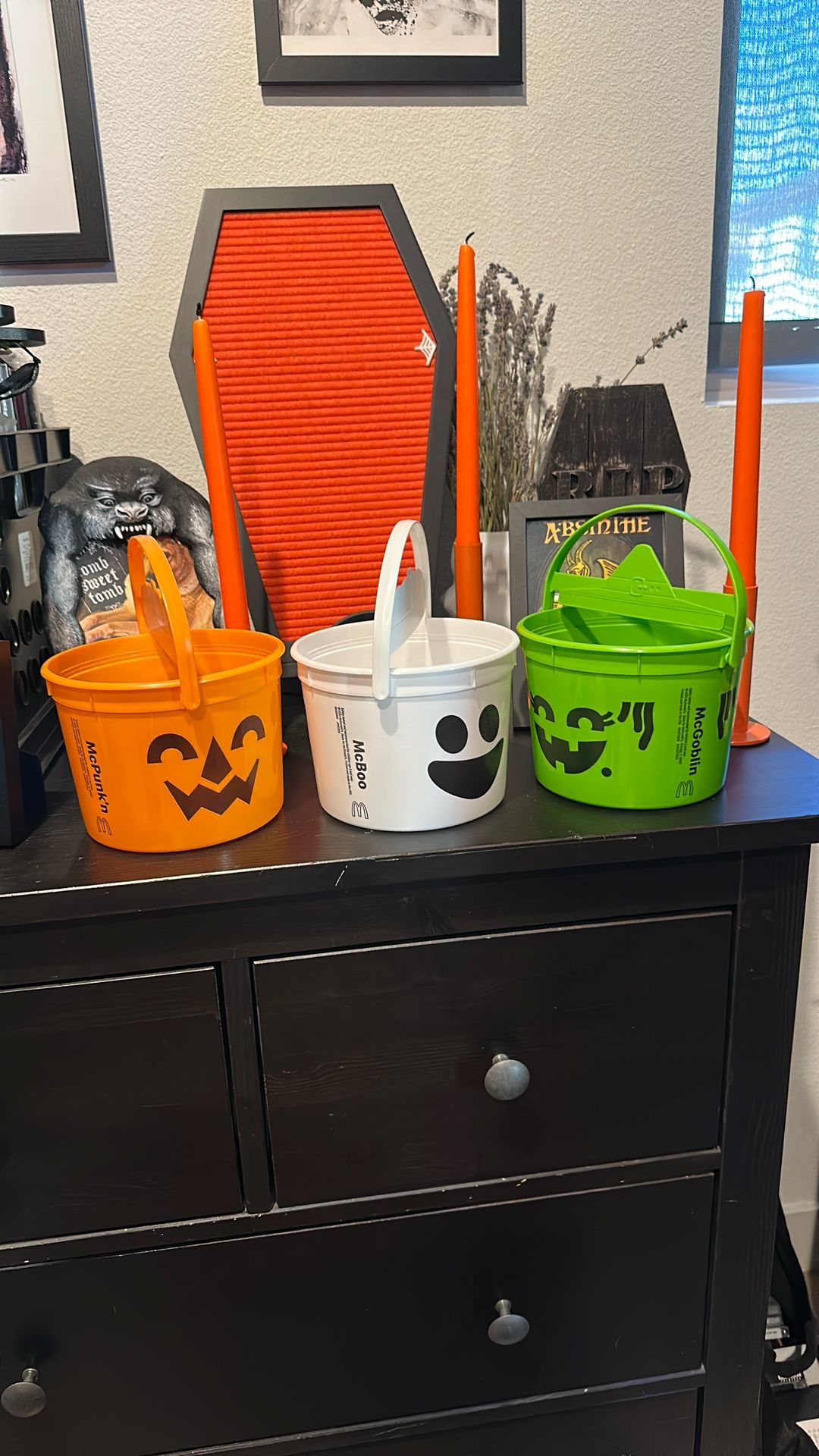 McDonald’s Halloween Buckets