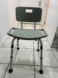 Silla para bañarse, nueva fuerte, las patas se extienden