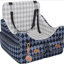 Brand New，Dog Car Seat for Small/Medium Dogs up to 35lbs