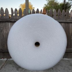 New 3/16" size Bubble wrap 12" x 750' feet. large roll peforated every 12" (This is a small bubble)
