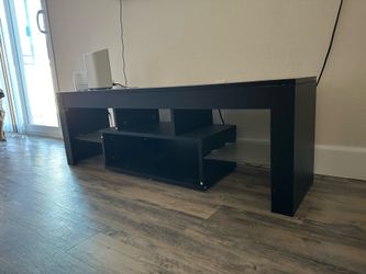 Black TV Stand / Entertainment Center